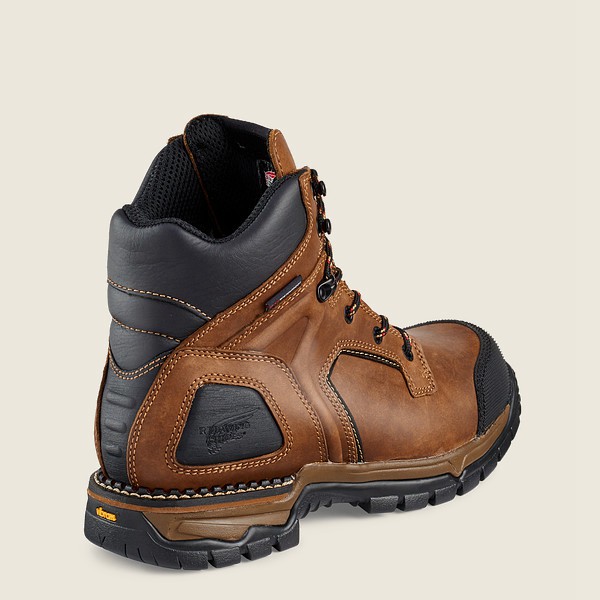 Red Wing Work Boots Flexforce® - 6-Inch Waterproof Soft Toe - Brune/Svart - Herre 0852-ZSHWK